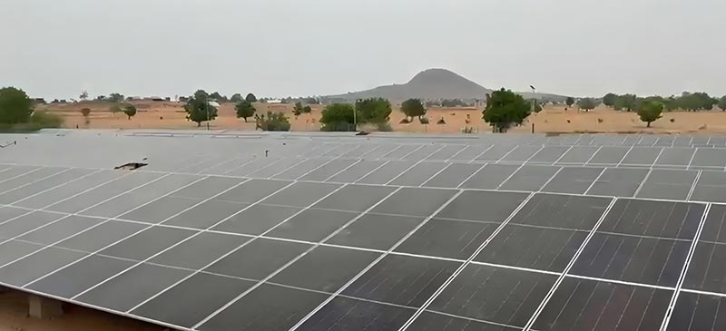 Go rathúil a sheachadann Tionscadal Gléasta Gréine 1.6MW san Afraic