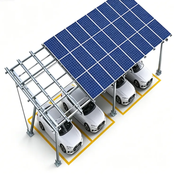 Sliabh Carport Gréine Alúmanam Cineál W
