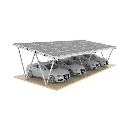 Gléasta Carport Gréine Alúmanam Uiscedhíonach W Cineál