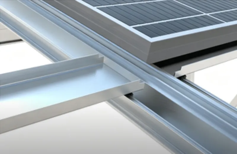 Aluminum W Type Solar Carport Mount