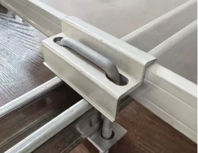 Double Hole Solar Mid and End Clamp
